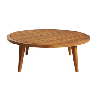 Valencia Round Coffee Table Teak Wood Garden Furniture