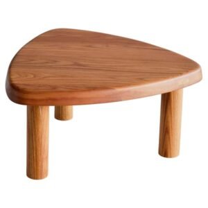Teak wood triangle coffee table three legs furniture Teak wood triangle coffee table three legs furniture