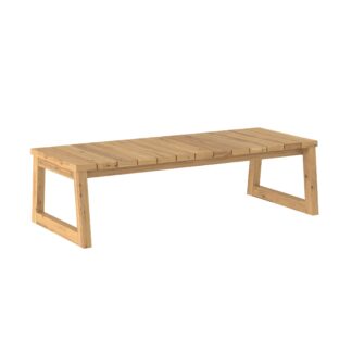 Tropical Teak Coffee Table Square Legs