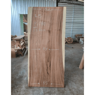 Suar Slab Wood 180 x 80 x 6 Natural Shape Fine Sanded