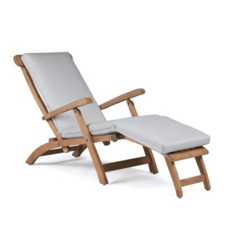 Normal Teak Steamer Chair Outdoor Furniture (inc. Chusion)