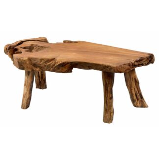 Natural Shape Coffee Table Handmade Restoration Furniture