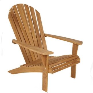 Barlow Tyrie Adirondack Teak Arm lounge chair