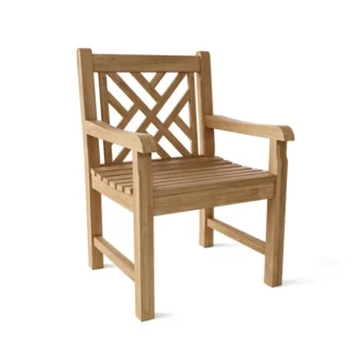 Shimura Teak Outdoor Arm Chair