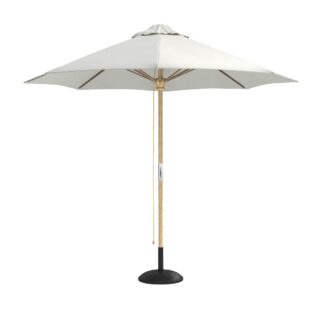 Arcana outdoor freestanding teak umbrella