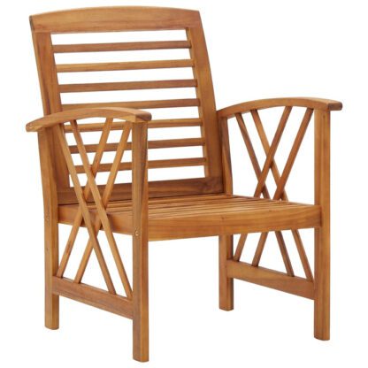 Teak Arm Chair Outdoor Cross Surf Terrace Teak Surf Laguna