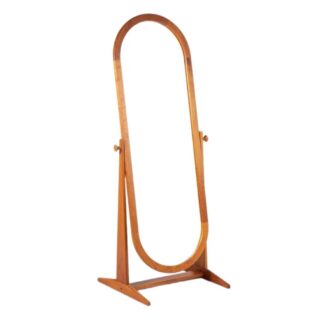 hyunda teak standing mirror