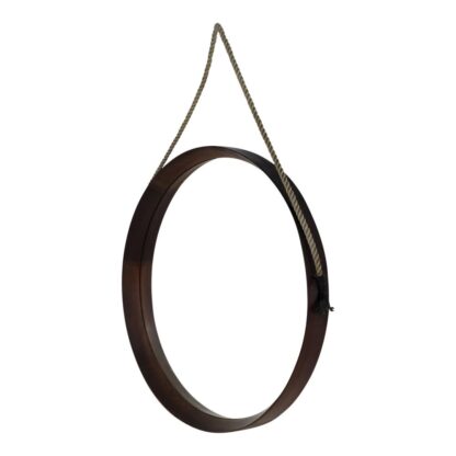 toronto teak mirror modern
