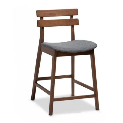 Alpen teak chair brown and cushion grey