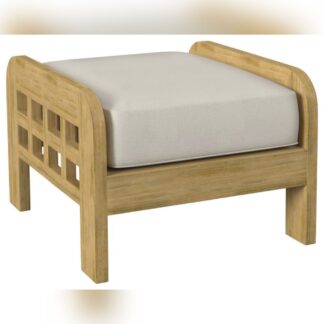 Yapara Ottomans Teak wood Natural