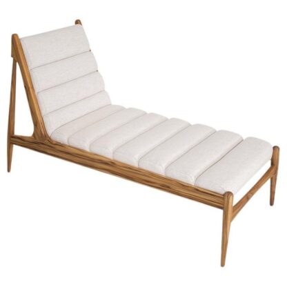 Torino Sun lounger white cushion