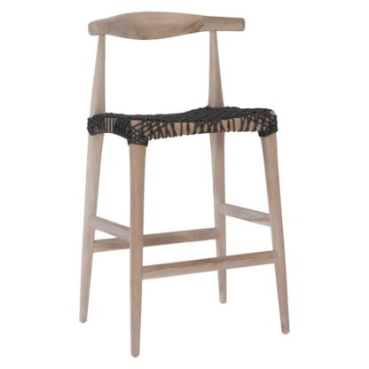 Sepang Teak Chair Rope Black