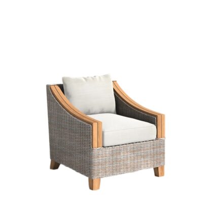 Braga Teak Patio Chair Rattan
