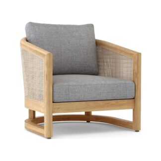Savia Rattan Chair lounge Teak