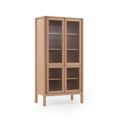 Magna Teak Display Cabinet
