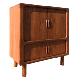 Lopez Teak Nightstand Minimalist