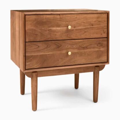mala teak nightstand natural