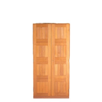 Veneselo Teak Wardrobe 2 Door Natural