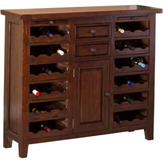 Apfelwein Teak Wine Cabinet