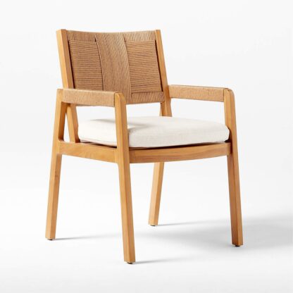 Paulus Teak Dining Chair Armrest Outdoor