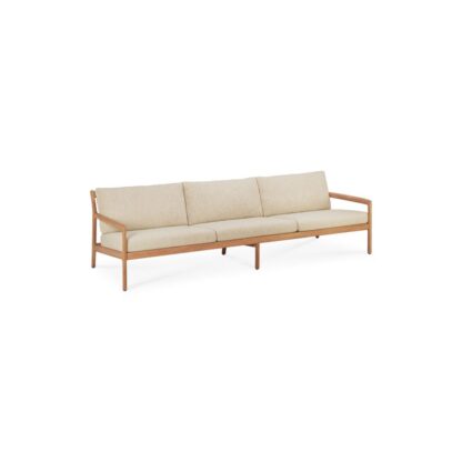 Sofa Harry 3 Seater Teak Wood Premium Quality Natural
