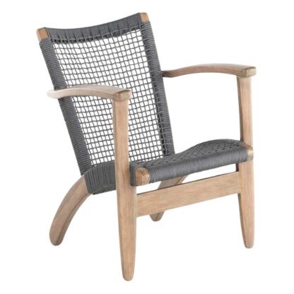 Lounge Chair Rikha Woven Rope