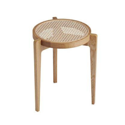Stool Teak And Rattan High Quality