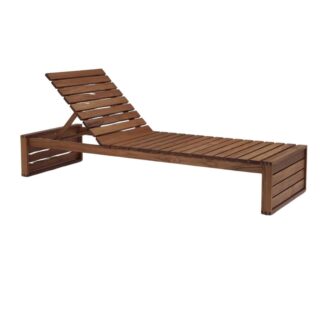 Sun Lounger Matiara Teak Wood High Quality