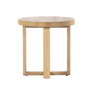 Best Seller Side Table Top Round Nakamura Teak Wood