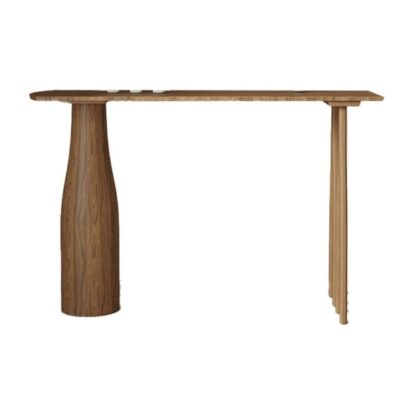 Top Seller Bar Table Bottle Teak Wood