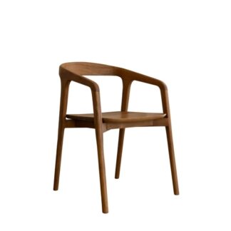 Best Seller Selly Chair Teak Wood Brown Color