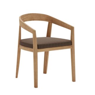 Selly Chair Garden Teak Wood Natural Finish