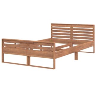 Bed Hotel Teak Wood Natural Color – AL