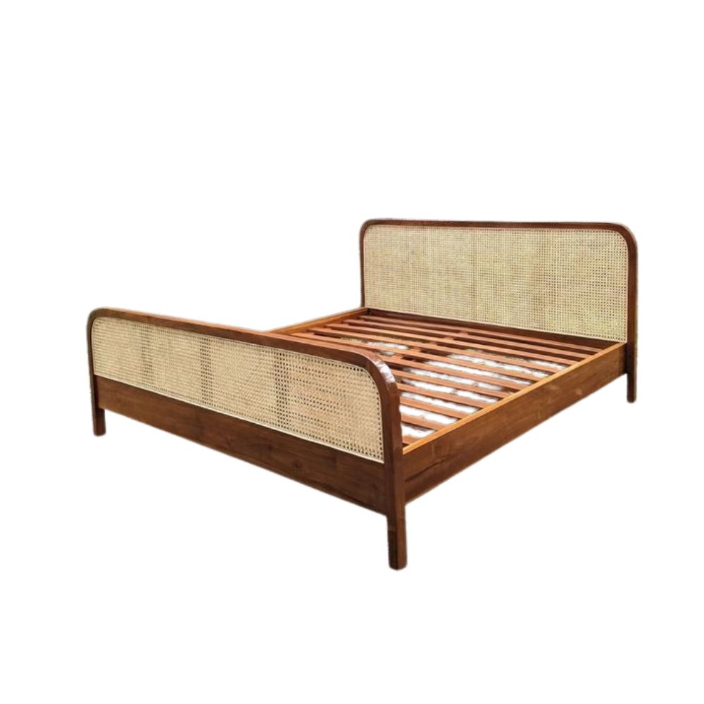 TEAK BED RATTAN IN TEAK SINGAPORE – RZL
