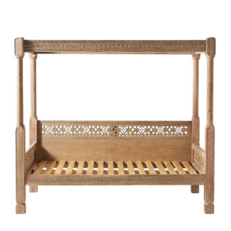 Carved Teak Cab Carved Teak Cab