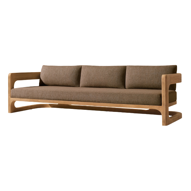 Grand Lounge Teak Sofa Outdoor