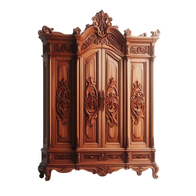 Grand Palace Teak Armoire