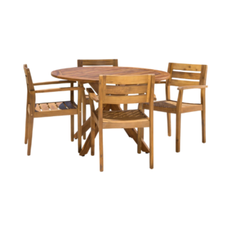 Teak Round Dini Teak Round Dini