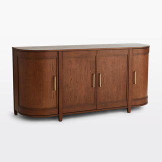 Teak curved mid Teak curved mid